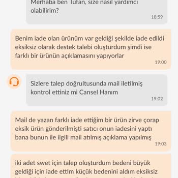 Trendyol İade Kodları Karıştırılmış