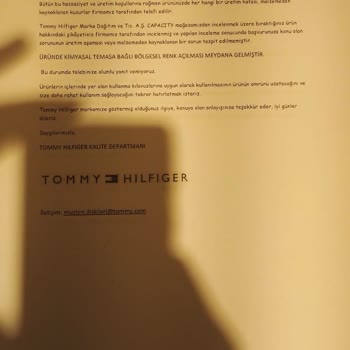 Disappointing Quality and Customer Service of Tommy Hilfiger