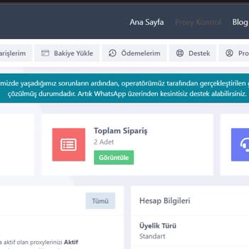 Hızlı Proxy Satın Alınan Proxy Hizmetinde Erişim Sorunları Ve İletişim Problemleri