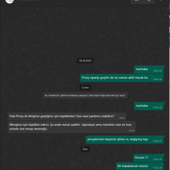 Hızlı Proxy Satın Alınan Proxy Hizmetinde Erişim Sorunları Ve İletişim Problemleri