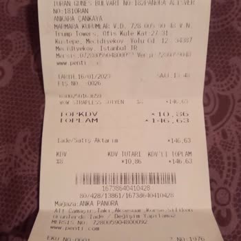 Penti İnceleme Sonrası Aynı Üründen Fiat Farkı Alınması