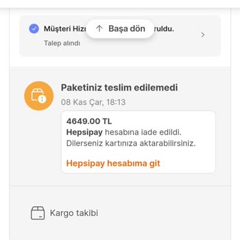 Hepsipay Hepsiburada Sorunu, Paramı Gas (p) Ettiler