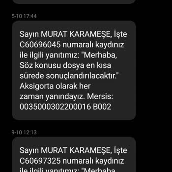 Aksigorta Eksik Evrak Var Diyerek Oyalıyor