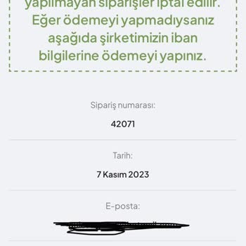 Mengü Home Siparişim Teslim Edilmedi
