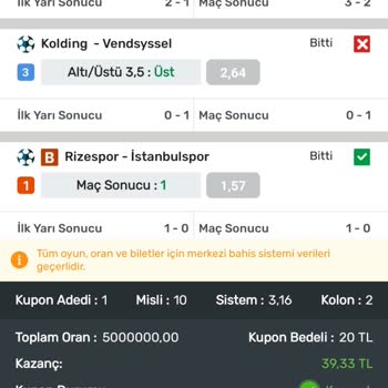 İddaa Kuponun Parasını Vermiyor