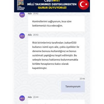 Cashwin Adlı Site Paramı Vermedi