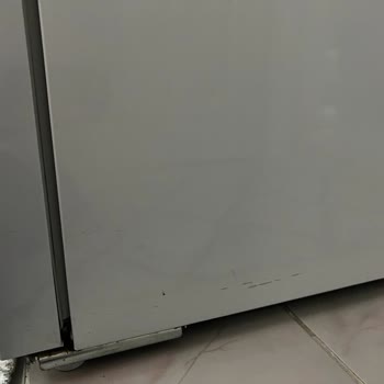 Arçelik Servisin Zarar Verdiği Buzdolabının Yenisi İle Değişimi