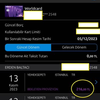 Yemeksepeti Siparişin Ödemesi 2 Defa Çekildi!