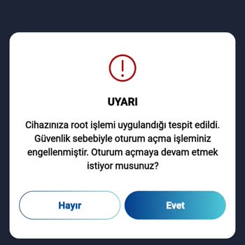Paycell Cihazınızda Root Hatası Tespit Edildi.?