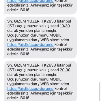 THY Malatya-İSTANBUL Uçağı 4 Saatlik Rötarı