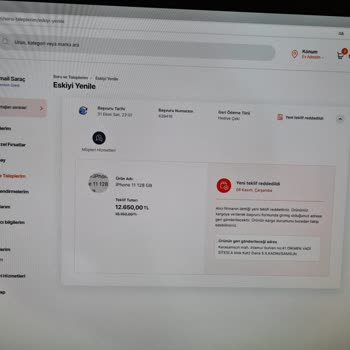 Hepsiburada Eskiyi Yenile Kampanyasından Aldığı Telefonu Göndermiyor.