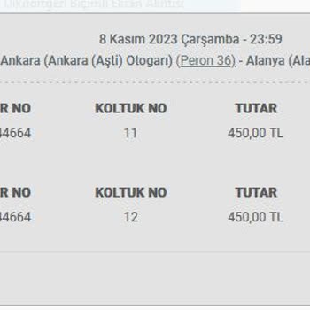 Özkaymak Otobüs Şoförünün Yolculardan Fahiş Kargo Ücreti Talep Etmesi