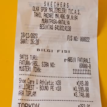 Skechersten Müşteri Memnuniyeti İçin Çözüm Bekliyorum