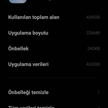Xiaomi Telefonumun Galeri Kullanım Alanının Sürekli Artış Göstermesi