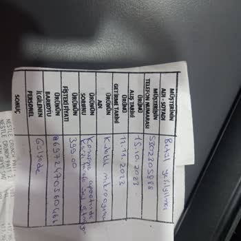 Gimsa Market Arızalı Kulak Üstü Kulaklık Şikayeti
