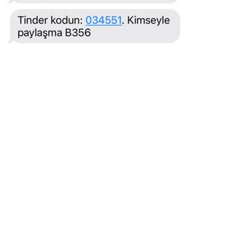 İstenmeyen Tinder Kod Mesajı Ve KVKK İhlali Şikayeti