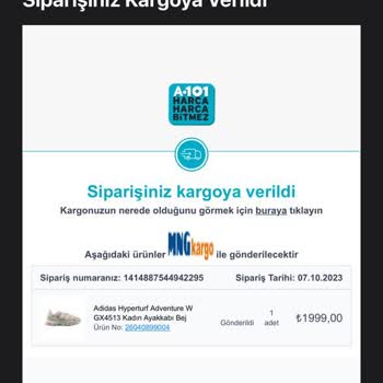 A101 Yeni Mağazacılık Para İadesi Yapmıyor.