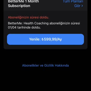 Betterme Hesabımdan Para Çekiyor
