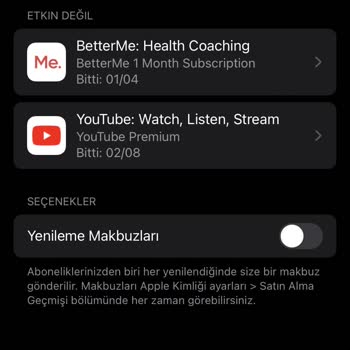 Betterme Hesabımdan Para Çekiyor