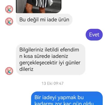 Kokoshmoda.com İade İşleminde Param Yatmadı