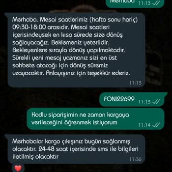 Kitapfoni Yaptığım Alışveriş Hakkında Bilgi Alamıyorum.