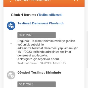 MNG Kargo Samyeli Minihub Kargo Dağıtıma Çıkmıyor