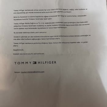 Tommy Hilfiger Ayakkabı Deri Çatlakları