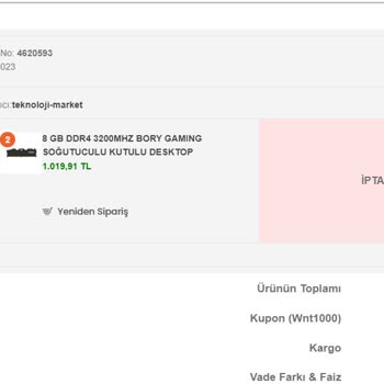 Wnt.com.tr Ücret İadesi Yapmıyorlar