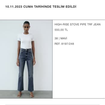 Zara Ürün Teslim Edilmedi Teslim Edilmiş Görünüyor.