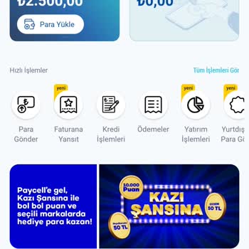 Paycell Sanal Kart Paycell Turkcell