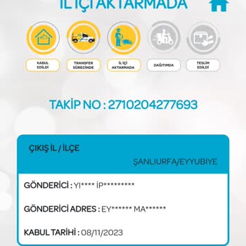 PTT Kargo Kargo Teslimat Süresi