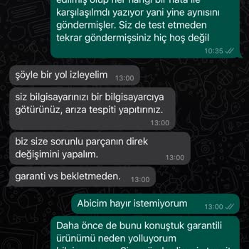 Gençer Gaming Bozuk Gelen Hazır Sistem