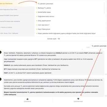 Binance İş Bankası Tan Havale Yaptım