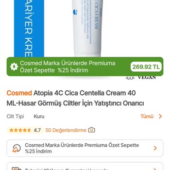 Cosmed×Hepsiburada İndirim Yalanı