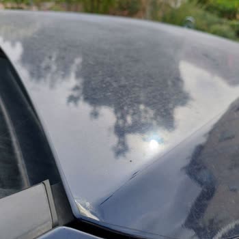 Mercedes E200 Model Aracın Kaput Filmi Kaplaması Sorunu