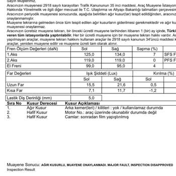 TÜVTÜRK Personelin Görevi Kötüye Kullanması, Müşterileri Tehdit Ederek Darp