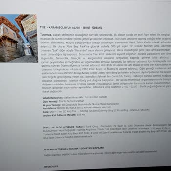 Pronto Tour Balayımızı Hiç Etmesi