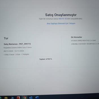 Pronto Tour Balayımızı Hiç Etmesi