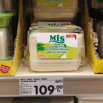 Şok Marketler Mis Tam Yağlı Peynir