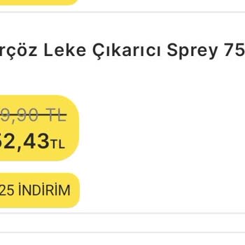 Porçöz Leke Çıkarıcı Mağduriyeti