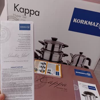 Korkmaz Mutfak Eşyaları Çelik Tencere Kapağı Makinede Patladı