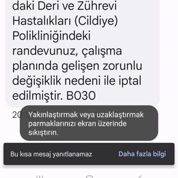 Nazilli Devlet Hastanesi Devlet Hastanesi Randevu İptal Süreçleri