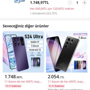 Aliexpress Telefon Samsung Galaxy S24 Ultra