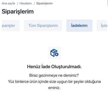 Kargomsende Ürünümü Teslim Etmeden İade Oluşturmuş