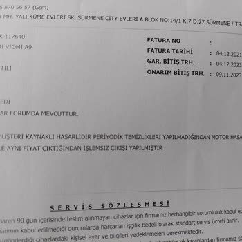 Teknosa Viomi A9 Şarjlı Süpürge Seviye Problemi