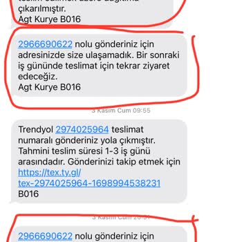 Trendyol Kargomu AGT Adında Bir Kuryeye Vermiş Onlarda Kaybetti!