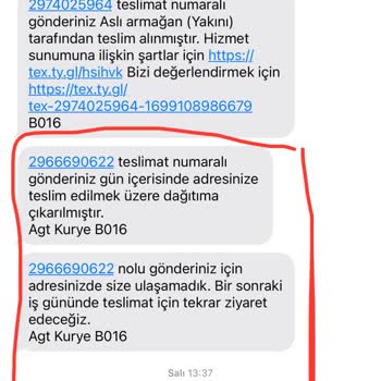 Trendyol Kargomu AGT Adında Bir Kuryeye Vermiş Onlarda Kaybetti!