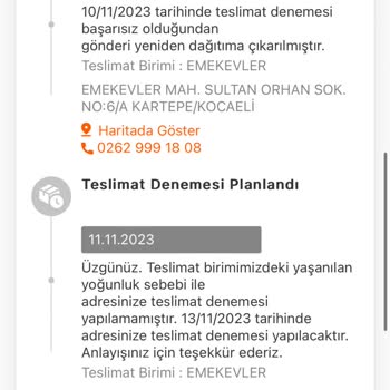 MNG Kargo Paket Teslimatı Yapılmaması