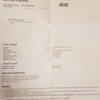 Media Markt Teslim Alamadığım Ürün