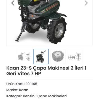 Kaan Çapa Makinesi Ayıplı Geldi